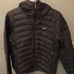 Patagonia Down Full-Zip Hooded Jacket - Women’s S